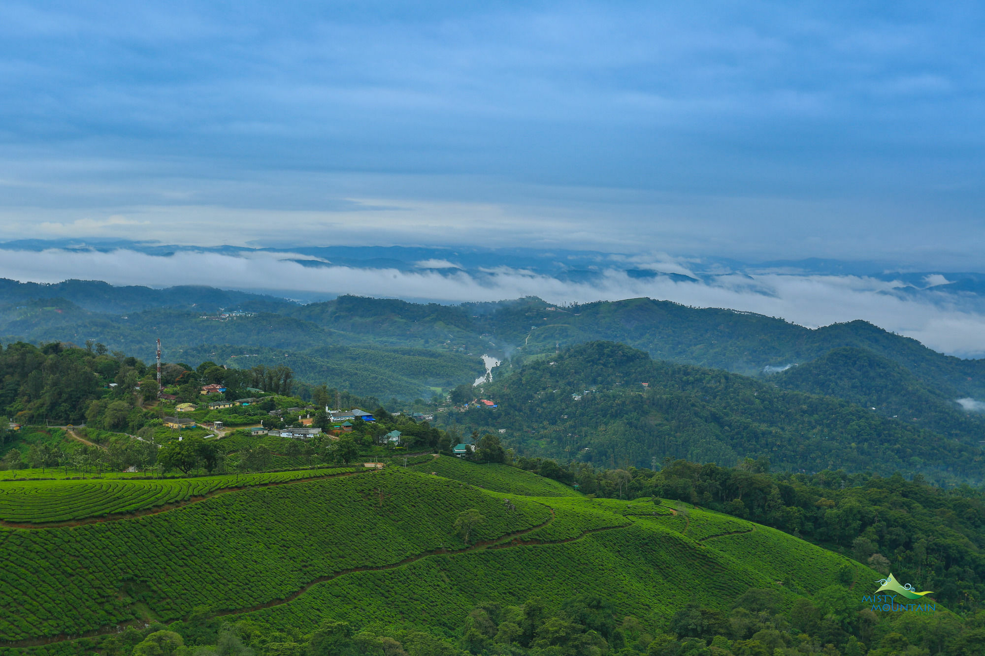 Misty Mountain Resort Munnar Exterior foto